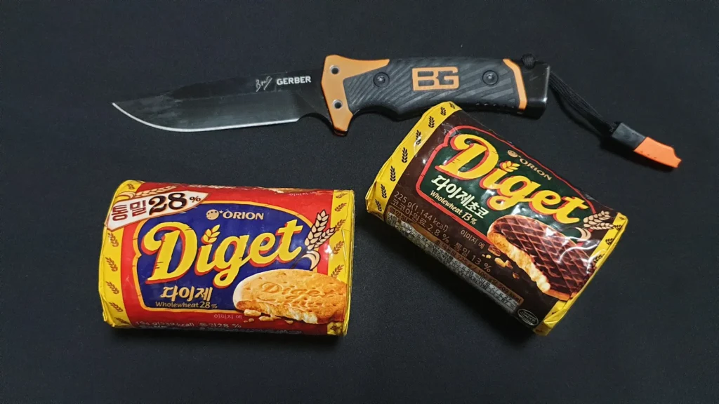 다이제 비상식량, 오리지널과 초코