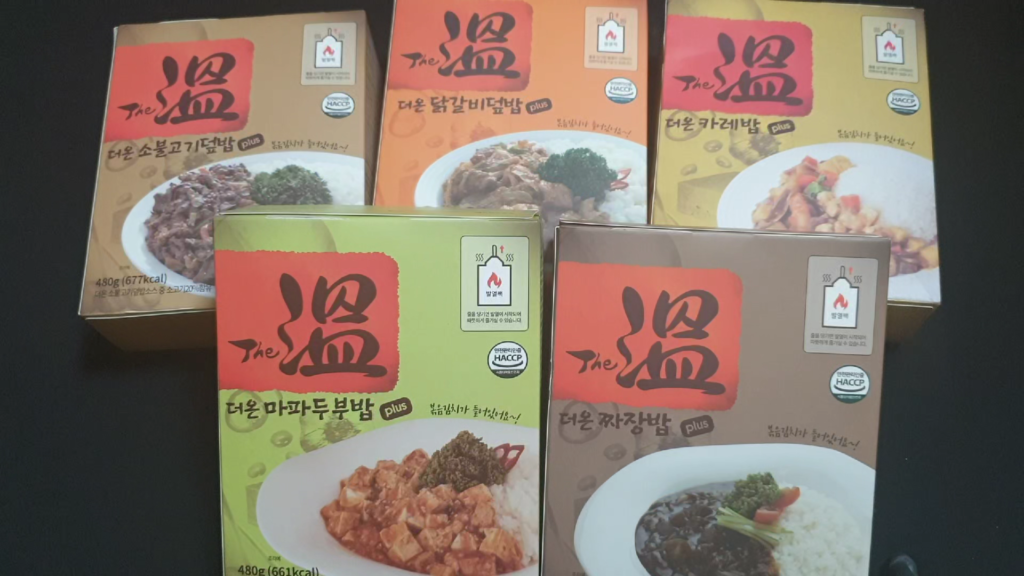 더온 플러스 민수형 발열 전투식량 5종(소불고기, 닭갈비, 카레, 마파두부, 짜장) 패키지